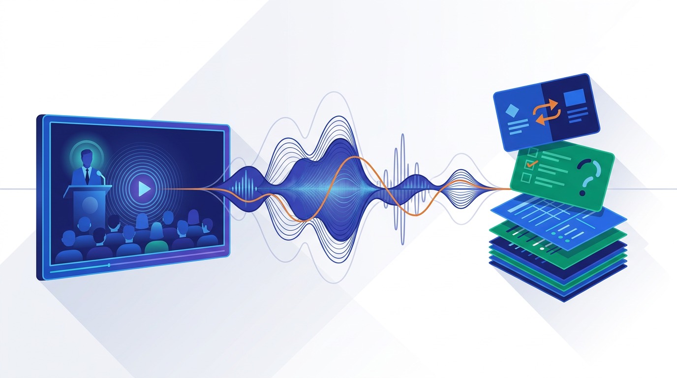 From a 2-Hour Live Surgical Lecture to Structured Clinical Notes in Minutes — Without Risking AI Hallucinations