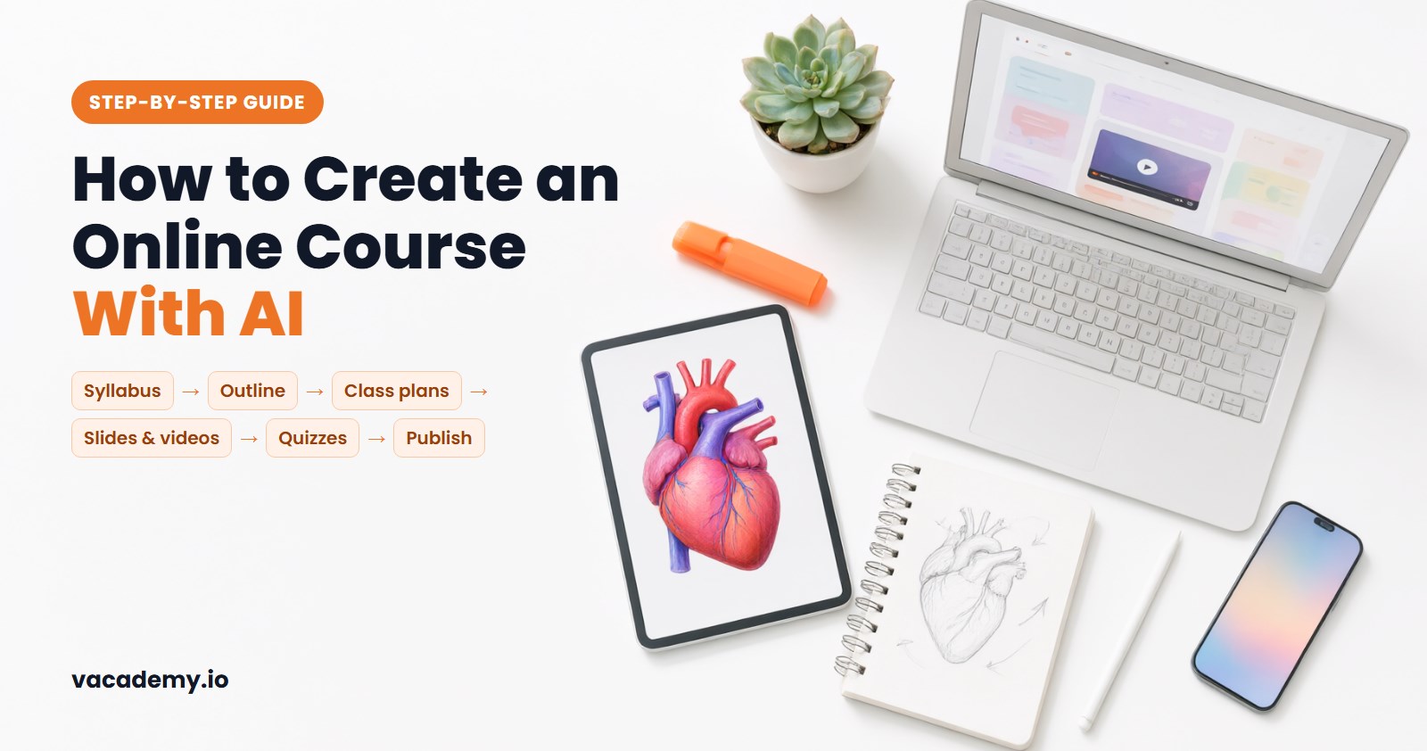How to Create an Online Course With Vacademy AI: A Step-by-Step Guide