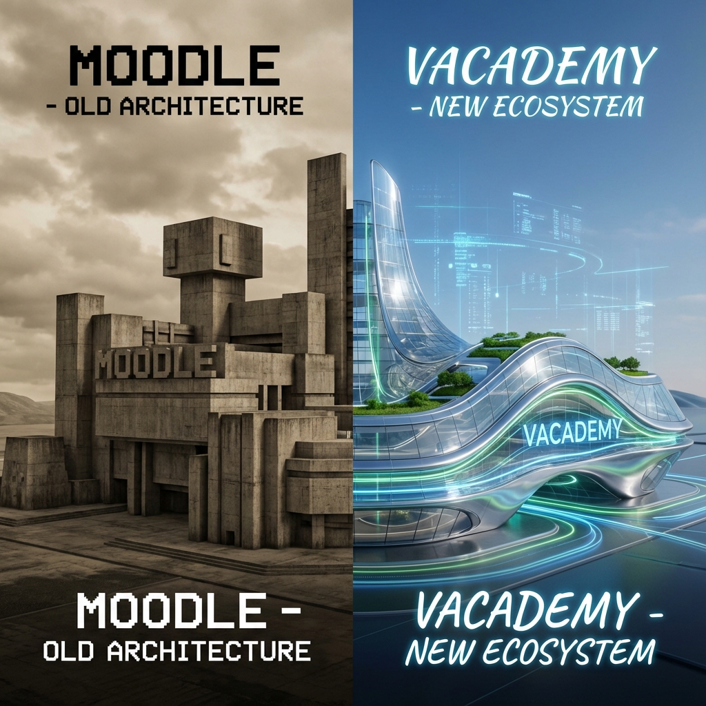 Moodle vs Vacademy LMS: Complete Comparison Guide 2025